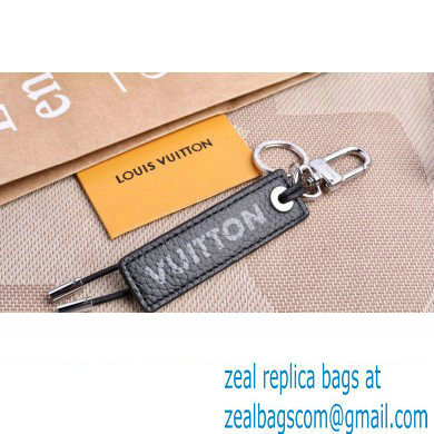 Louis Vuitton Epi Color Block LV Dual Bag Charm and Key Holder MP2554 Black