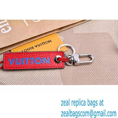 Louis Vuitton Epi Color Block LV Dual Bag Charm and Key Holder MP2554 Blue/Red