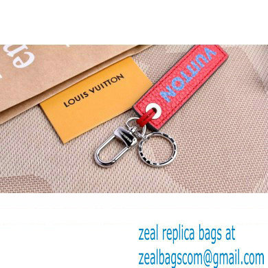 Louis Vuitton Epi Color Block LV Dual Bag Charm and Key Holder MP2554 Blue/Red - Click Image to Close