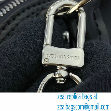 Louis Vuitton Epi Leather Alma BB Bag Black with Embroidered Logo Wide Strap 2021
