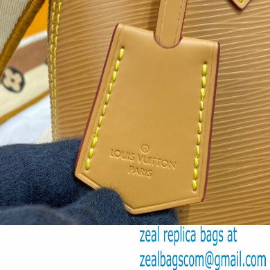 Louis Vuitton Epi Leather Alma BB Bag M57540 Honey Gold with Embroidered Logo Wide Strap 2021 - Click Image to Close
