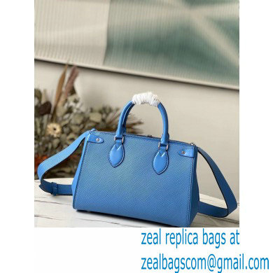 Louis Vuitton Epi Leather Grenelle Tote PM Bag Blue 2021 - Click Image to Close