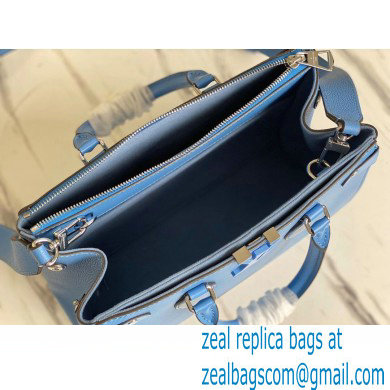Louis Vuitton Epi Leather Grenelle Tote PM Bag Blue 2021 - Click Image to Close