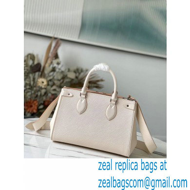 Louis Vuitton Epi Leather Grenelle Tote PM Bag M57681 Quartz White 2021