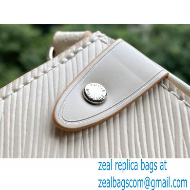 Louis Vuitton Epi Leather Grenelle Tote PM Bag M57681 Quartz White 2021 - Click Image to Close