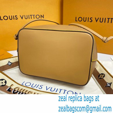 Louis Vuitton Epi Leather NeoNoe BB Bag M57706 Honey Gold with Embroidered Logo Wide Strap 2021 - Click Image to Close