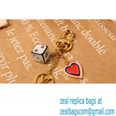 Louis Vuitton Game On Dice and Heart Bag Charm and Key Holder MP2913 - Click Image to Close