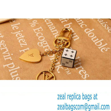 Louis Vuitton Game On Dice and Heart Bag Charm and Key Holder MP2913 - Click Image to Close