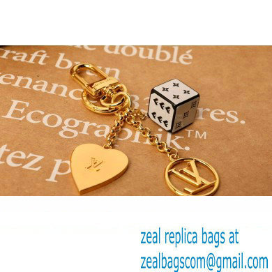 Louis Vuitton Game On Dice and Heart Bag Charm and Key Holder MP2913