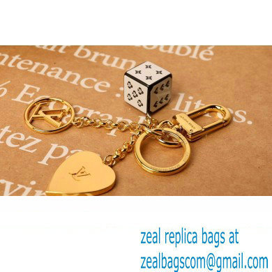 Louis Vuitton Game On Dice and Heart Bag Charm and Key Holder MP2913