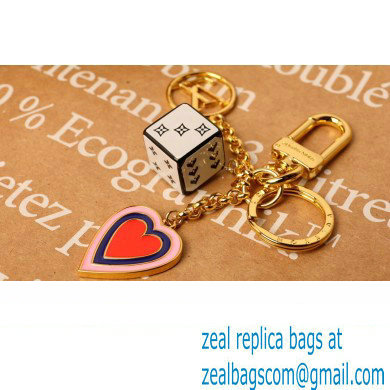 Louis Vuitton Game On Dice and Heart Bag Charm and Key Holder MP2913