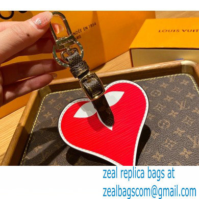 Louis Vuitton Game On Heart Bag Charm and Key Holder MP2911