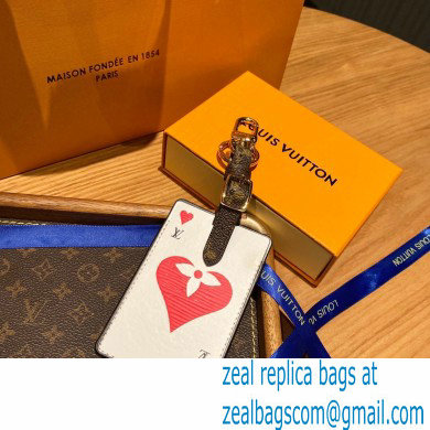 Louis Vuitton Game On LV Card Luggage Tag Bag Charm and Key Holder MP2912