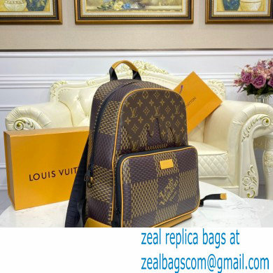 Louis Vuitton Giant Damier Ebene Canvas Campus Backpack Bag N40380