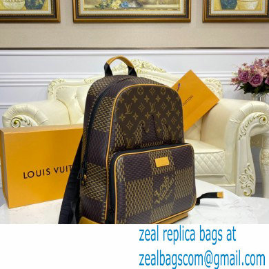 Louis Vuitton Giant Damier Ebene Canvas Campus Backpack Bag N40380