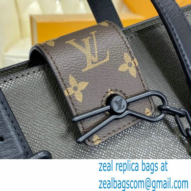 Louis Vuitton Leather Men's Shopping Tote Bag M30725 Army Green 2021