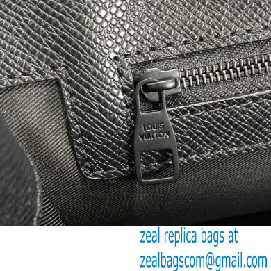 Louis Vuitton Leather Men's Shopping Tote Bag M30725 Black 2021 - Click Image to Close