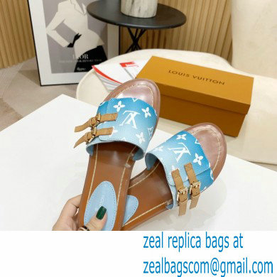 Louis Vuitton Lock It Flat Mules 03 By The Pool Capsule Collection 2021 - Click Image to Close