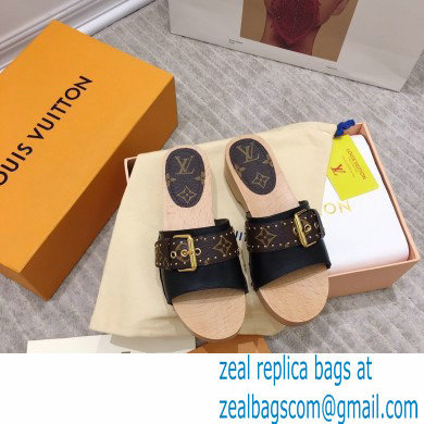 Louis Vuitton Lock It Flat Mules with Front Strap 01 2021 - Click Image to Close