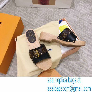 Louis Vuitton Lock It Flat Mules with Front Strap 01 2021 - Click Image to Close