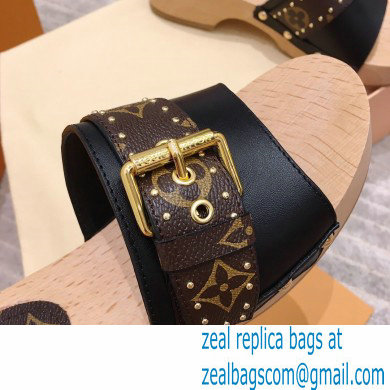 Louis Vuitton Lock It Flat Mules with Front Strap 01 2021