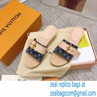 Louis Vuitton Lock It Flat Mules with Front Strap 02 2021