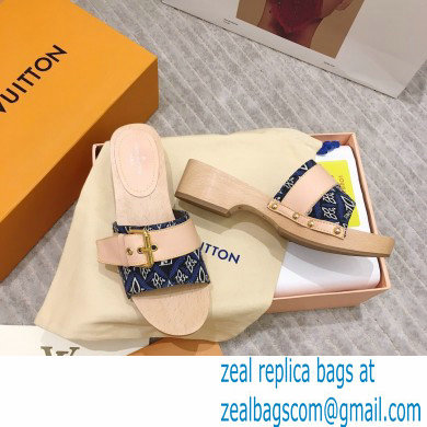 Louis Vuitton Lock It Flat Mules with Front Strap 02 2021 - Click Image to Close