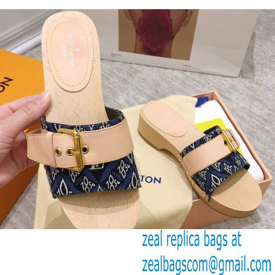 Louis Vuitton Lock It Flat Mules with Front Strap 02 2021