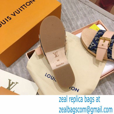 Louis Vuitton Lock It Flat Mules with Front Strap 02 2021