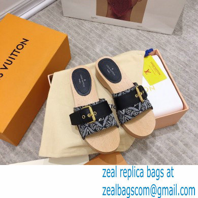 Louis Vuitton Lock It Flat Mules with Front Strap 03 2021 - Click Image to Close