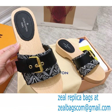 Louis Vuitton Lock It Flat Mules with Front Strap 03 2021 - Click Image to Close