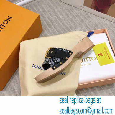 Louis Vuitton Lock It Flat Mules with Front Strap 03 2021 - Click Image to Close