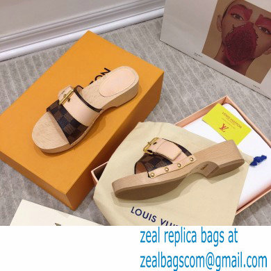 Louis Vuitton Lock It Flat Mules with Front Strap 04 2021 - Click Image to Close