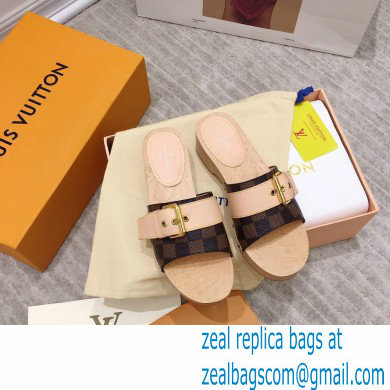 Louis Vuitton Lock It Flat Mules with Front Strap 04 2021 - Click Image to Close