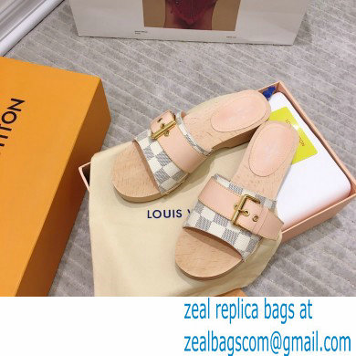 Louis Vuitton Lock It Flat Mules with Front Strap 05 2021 - Click Image to Close