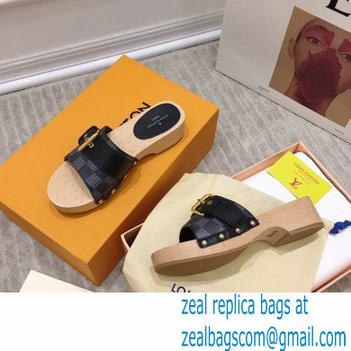 Louis Vuitton Lock It Flat Mules with Front Strap 06 2021 - Click Image to Close