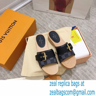 Louis Vuitton Lock It Flat Mules with Front Strap 06 2021 - Click Image to Close