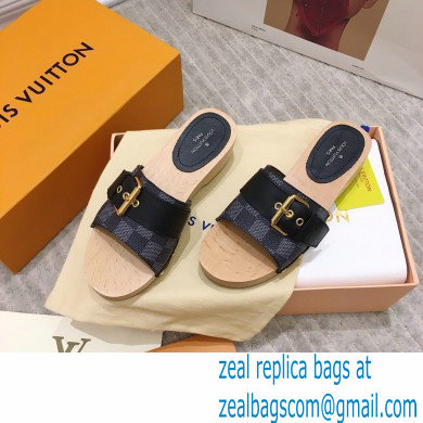 Louis Vuitton Lock It Flat Mules with Front Strap 06 2021