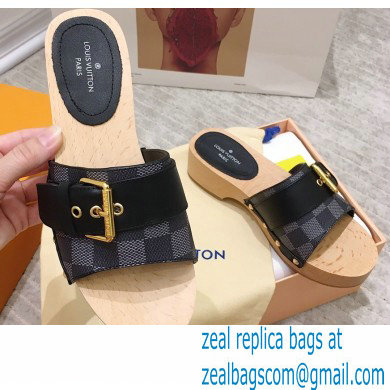 Louis Vuitton Lock It Flat Mules with Front Strap 06 2021 - Click Image to Close