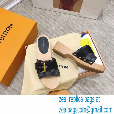 Louis Vuitton Lock It Flat Mules with Front Strap 06 2021 - Click Image to Close