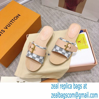 Louis Vuitton Lock It Flat Mules with Front Strap 07 2021 - Click Image to Close