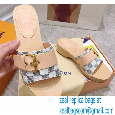 Louis Vuitton Lock It Flat Mules with Front Strap 07 2021 - Click Image to Close