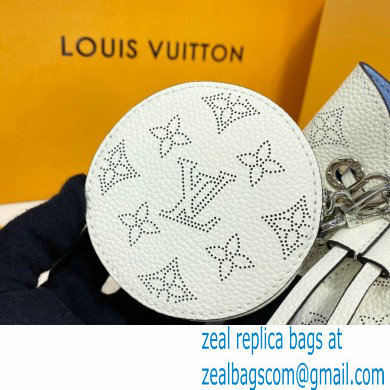 Louis Vuitton Mahina Perforated Leather Bella Bucket Bag M57856 Gradient Blue 2021