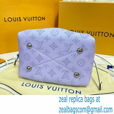 Louis Vuitton Mahina Perforated Leather Bella Bucket Bag M57856 Gradient Blue 2021 - Click Image to Close