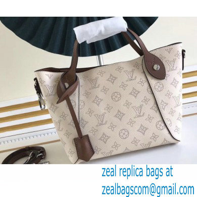 Louis Vuitton Mahina Perforated Leather Hina PM Bag M51950 Creme Beige 2021 - Click Image to Close