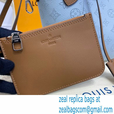 Louis Vuitton Mahina Perforated Leather Hina PM Bag M52975 Blue 2021 - Click Image to Close