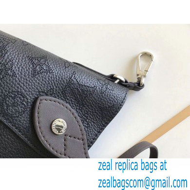 Louis Vuitton Mahina Perforated Leather Hina PM Bag M54350 Black 2021