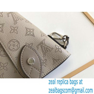 Louis Vuitton Mahina Perforated Leather Hina PM Bag M54351 Galet Gray 2021 - Click Image to Close