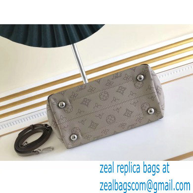 Louis Vuitton Mahina Perforated Leather Hina PM Bag M54351 Galet Gray 2021