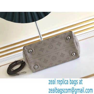 Louis Vuitton Mahina Perforated Leather Hina PM Bag M54351 Galet Gray 2021 - Click Image to Close